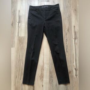 Old Navy Pixie High Rise Dark Grey Dress Pants - Secret-Slim Pockets